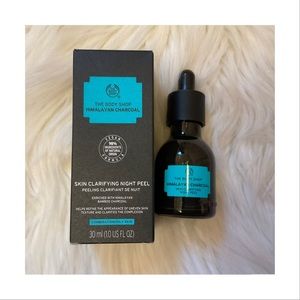 The Body Shop Himalayan Charcoal Skin Clarifying Night Peel - New in Box